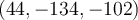  (44, -134, -102)
