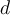 d